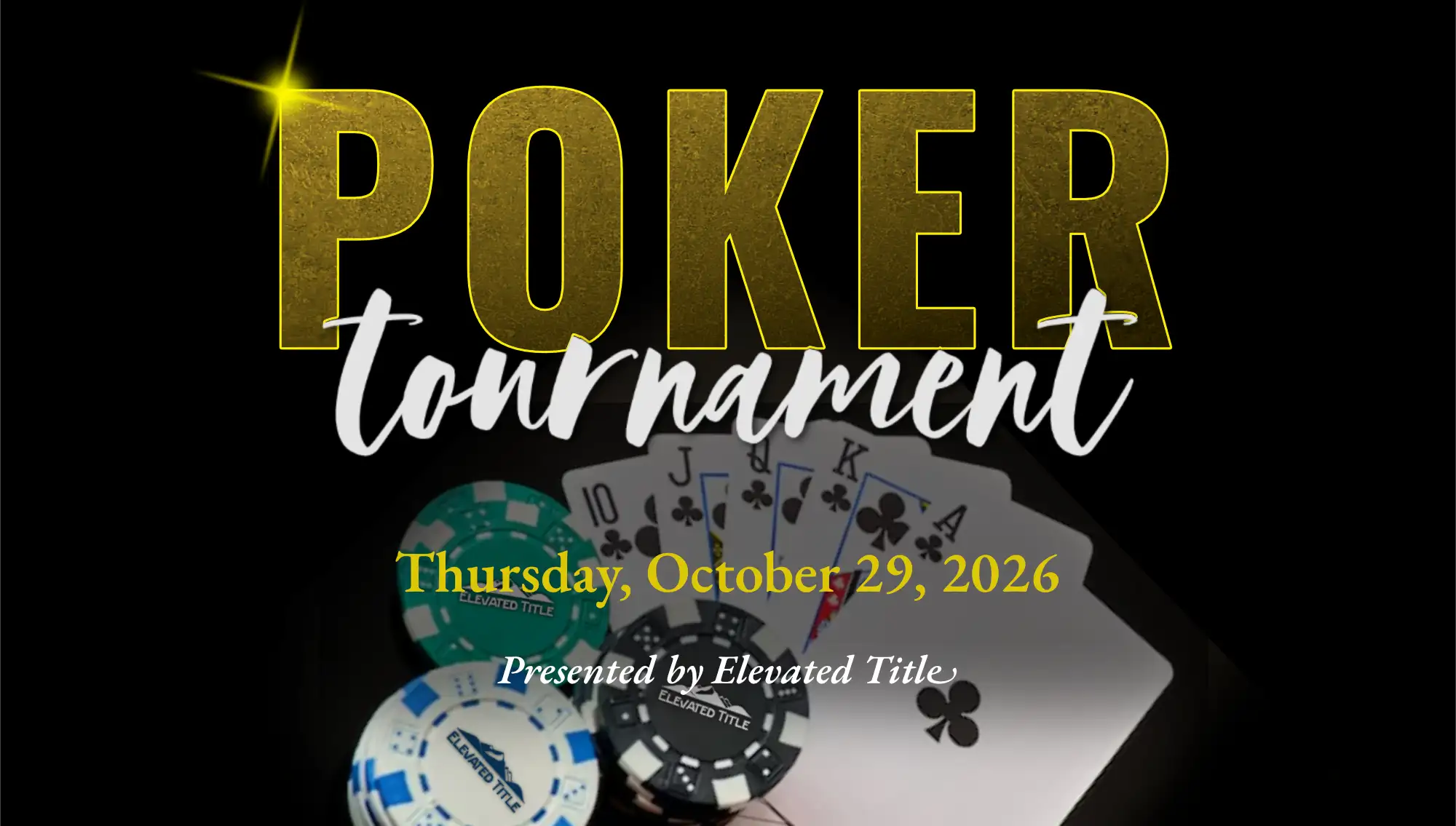 2026 Poker Tournament